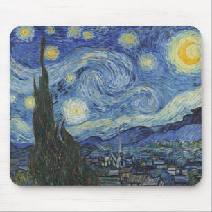 Vincent van Gogh   The Starry Night, June 1889 Mouse Pad