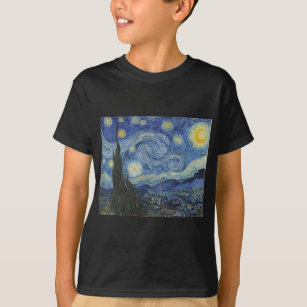 Vincent van Gogh   The Starry Night, June 1889 T-Shirt