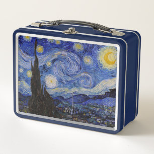 Vincent Van Gogh - The Starry night Metal Lunch Box