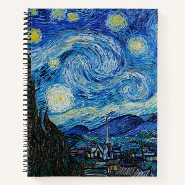 Vincent Van Gogh The Starry Night Notebook (Front)