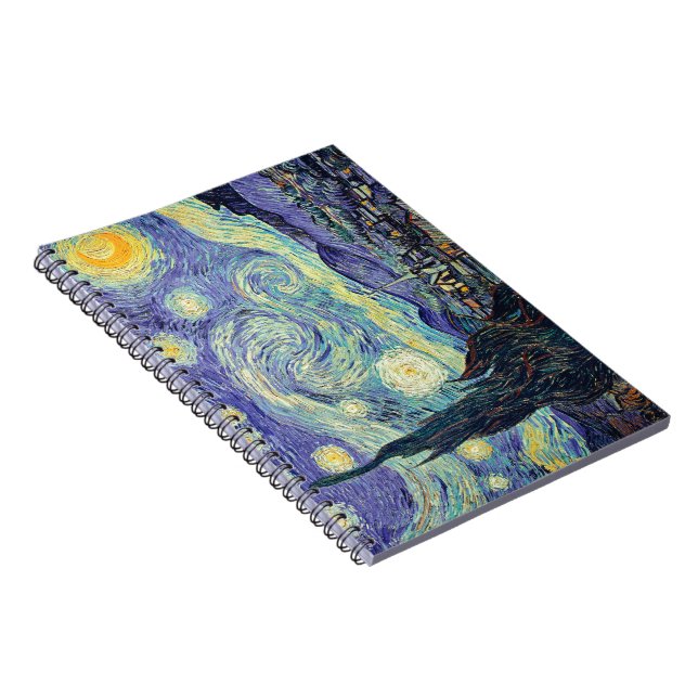 Vincent Van Gogh The Starry Night Notebook (Right Side)