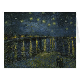 Vincent Van Gogh, The Starry Night Over the Rhone