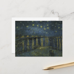 Vincent Van Gogh, The Starry Night Over the Rhone Postcard