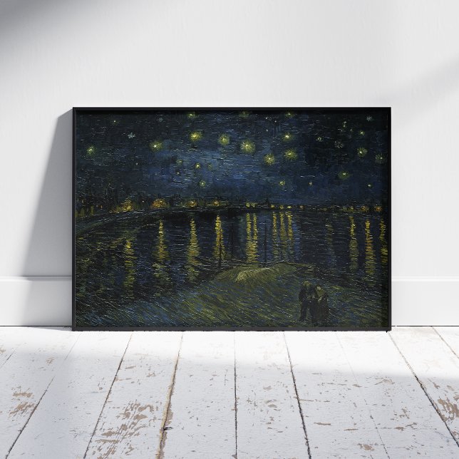 Vincent Van Gogh, The Starry Night Over the Rhone Poster (Creator Uploaded)