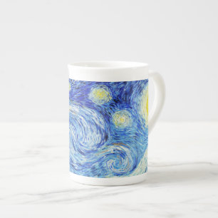 Vincent Van Gogh, The Starry Night painting Bone China Mug