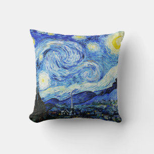 Vincent Van Gogh, The Starry Night painting Cushion