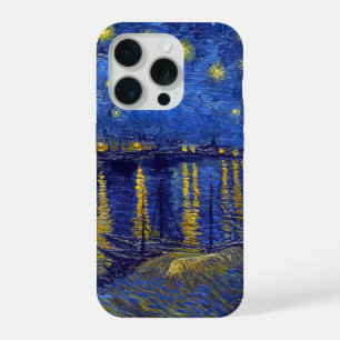 Vincent Van Gogh, The Starry Night painting iPhone 15 Pro Case