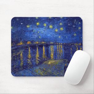 Vincent Van Gogh, The Starry Night painting Mouse Pad