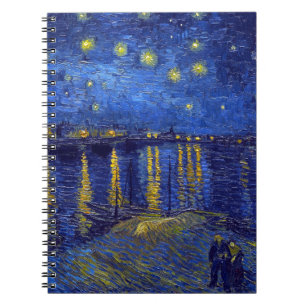 Vincent Van Gogh, The Starry Night painting Notebook