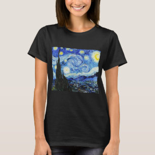 Vincent Van Gogh, The Starry Night painting T-Shirt