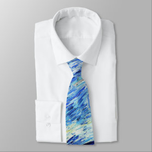 Vincent Van Gogh, The Starry Night painting Tie