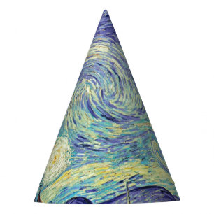 Vincent Van Gogh The Starry Night Party Hat