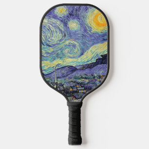 Vincent Van Gogh The Starry Night Pickleball Paddle