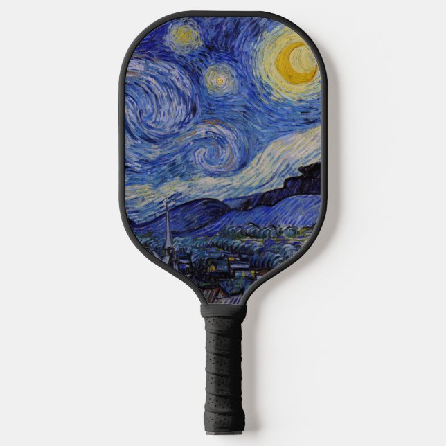Vincent Van Gogh - The Starry night Pickleball Paddle (Front)