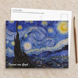 Vincent Van Gogh - The Starry night Postcard