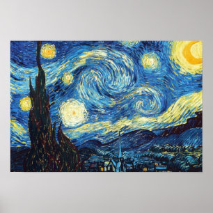 Vincent Van Gogh, The Starry Night Poster