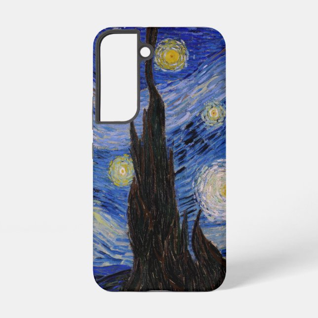Vincent Van Gogh - The Starry night Samsung Galaxy S22 Case (Back)