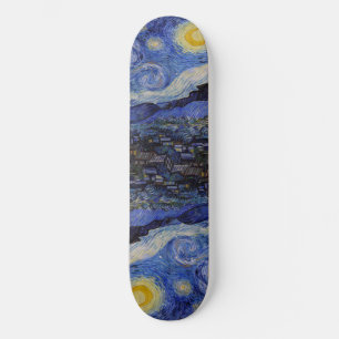 Vincent Van Gogh - The Starry night Skateboard