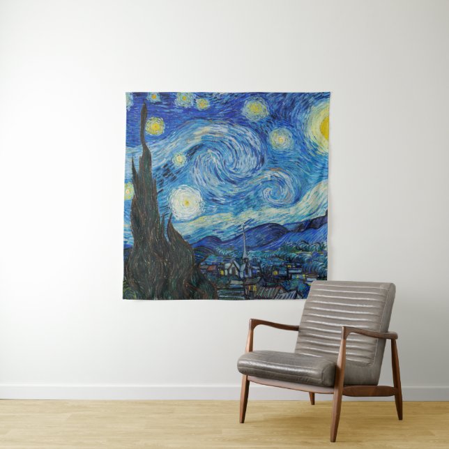 Vincent Van Gogh The Starry Night Tapestry (In Situ)