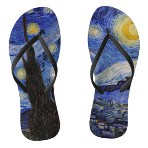 Vincent Van Gogh - The Starry night Thongs
