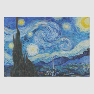 Vincent Van Gogh The Starry Night Tissue Paper