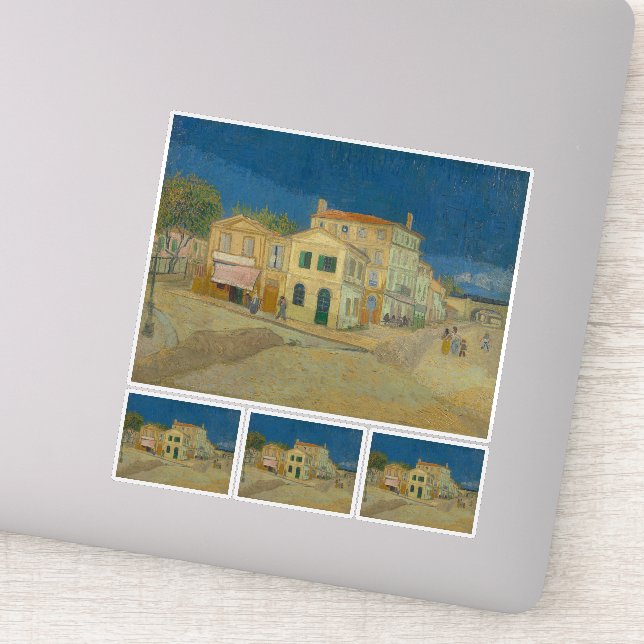 Vincent Van Gogh, The Yellow House, The Street (Detail)