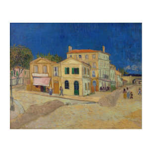 Vincent van Gogh - The Yellow House / The Street Acrylic Print