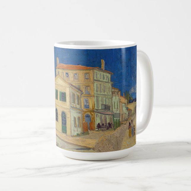 Vincent van Gogh - The Yellow House / The Street Coffee Mug (Front Right)