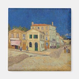 Vincent van Gogh - The Yellow House / The Street Magnet