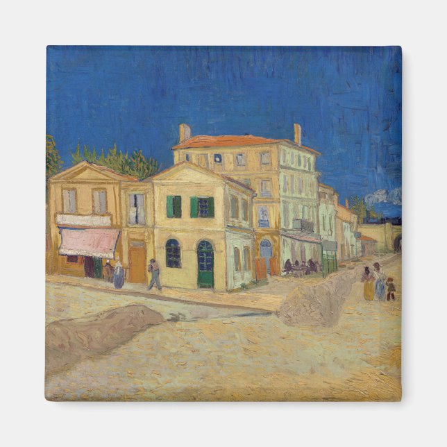 Vincent van Gogh - The Yellow House / The Street Magnet (Front)