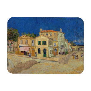 Vincent van Gogh - The Yellow House / The Street Magnet