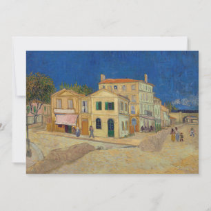 Vincent van Gogh - The Yellow House / The Street Thank You Card