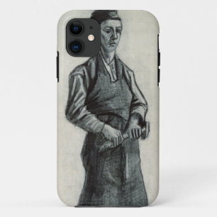 Vincent van Gogh The Young Blacksmith, 1882 iPhone 11 Case
