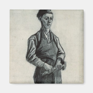 Vincent van Gogh The Young Blacksmith, 1882 Magnet