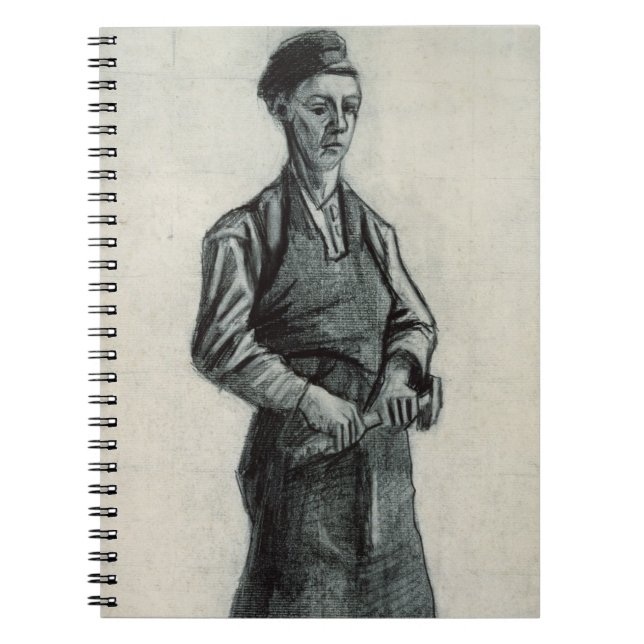 Vincent van Gogh | The Young Blacksmith, 1882 Notebook (Front)