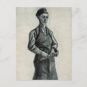 Vincent van Gogh The Young Blacksmith, 1882 Postcard