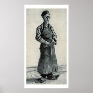 Vincent van Gogh The Young Blacksmith, 1882 Poster