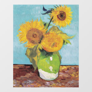Vincent Van Gogh - Three Sunflowers in a Vase