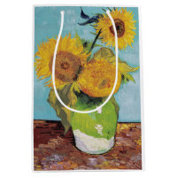 Vincent Van Gogh - Three Sunflowers in a Vase