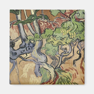 Vincent van Gogh   Tree roots, 1890 Magnet
