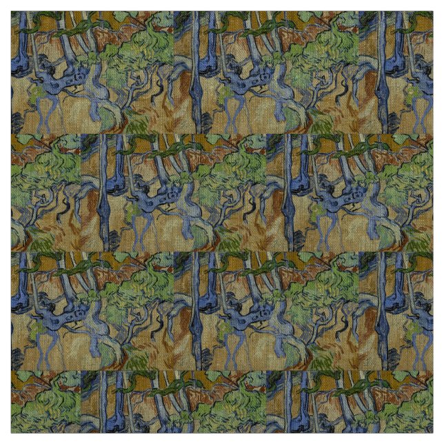 Vincent van Gogh - Tree roots Fabric (Swatch)