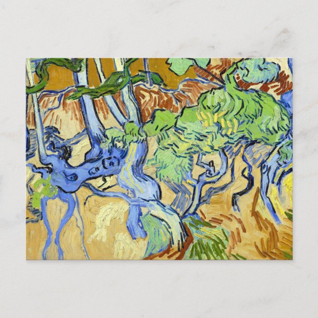 Vincent van Gogh Tree Roots Postcard (Front)