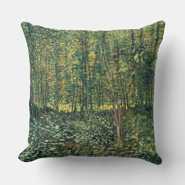 Vincent van Gogh | Trees and Undergrowth, 1887 Cushion (Front)