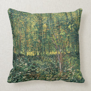 Vincent van Gogh   Trees and Undergrowth, 1887 Cushion