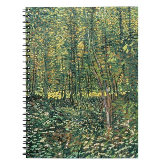 Vincent van Gogh | Trees and Undergrowth, 1887 Notebook (Front)