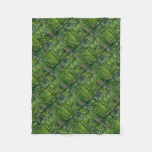 Vincent Van Gogh Trees And Undergrowth Fleece Blanket