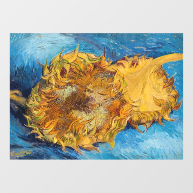 Vincent van Gogh - Two Cut Sunflowers (Sheet)