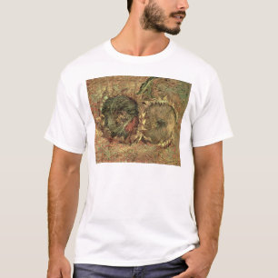 Vincent van Gogh Two Cut Sunflowers, 1887 T-Shirt