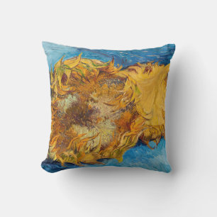 Vincent van Gogh - Two Cut Sunflowers Cushion