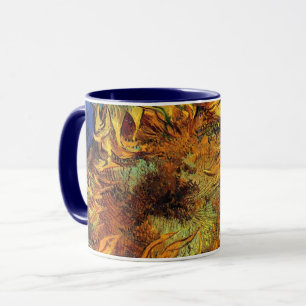 Vincent Van Gogh - Two Cut Sunflowers - Fine Art Mug
